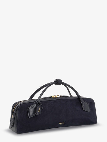 Clutch Le Teckel suede handbag thumbnail