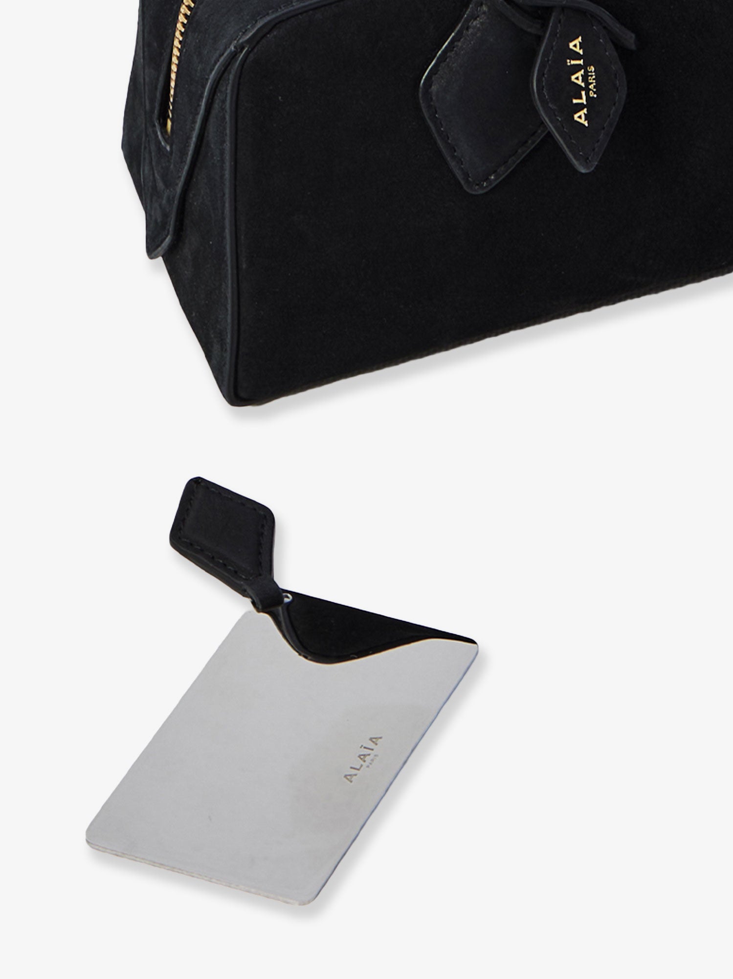 Clutch Le Teckel suede handbag ALAIA - Nugnes1920