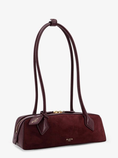 Teckel Small suede shoulder bag thumbnail