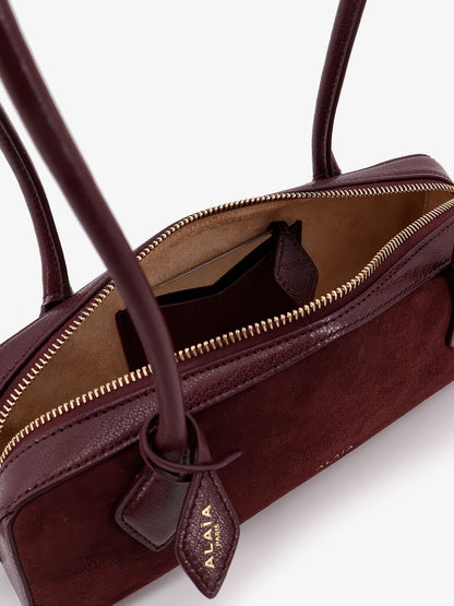Teckel Small suede shoulder bag thumbnail