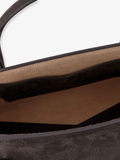 Hand Tote Bag in suede thumbnail