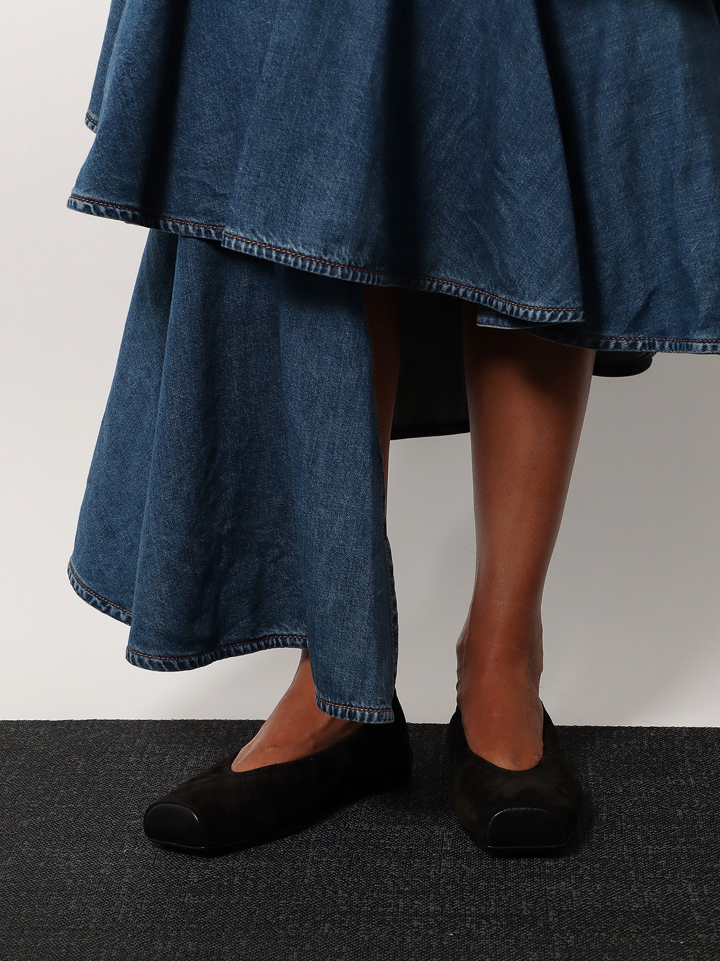 Ballerine Ballet Flats in suede