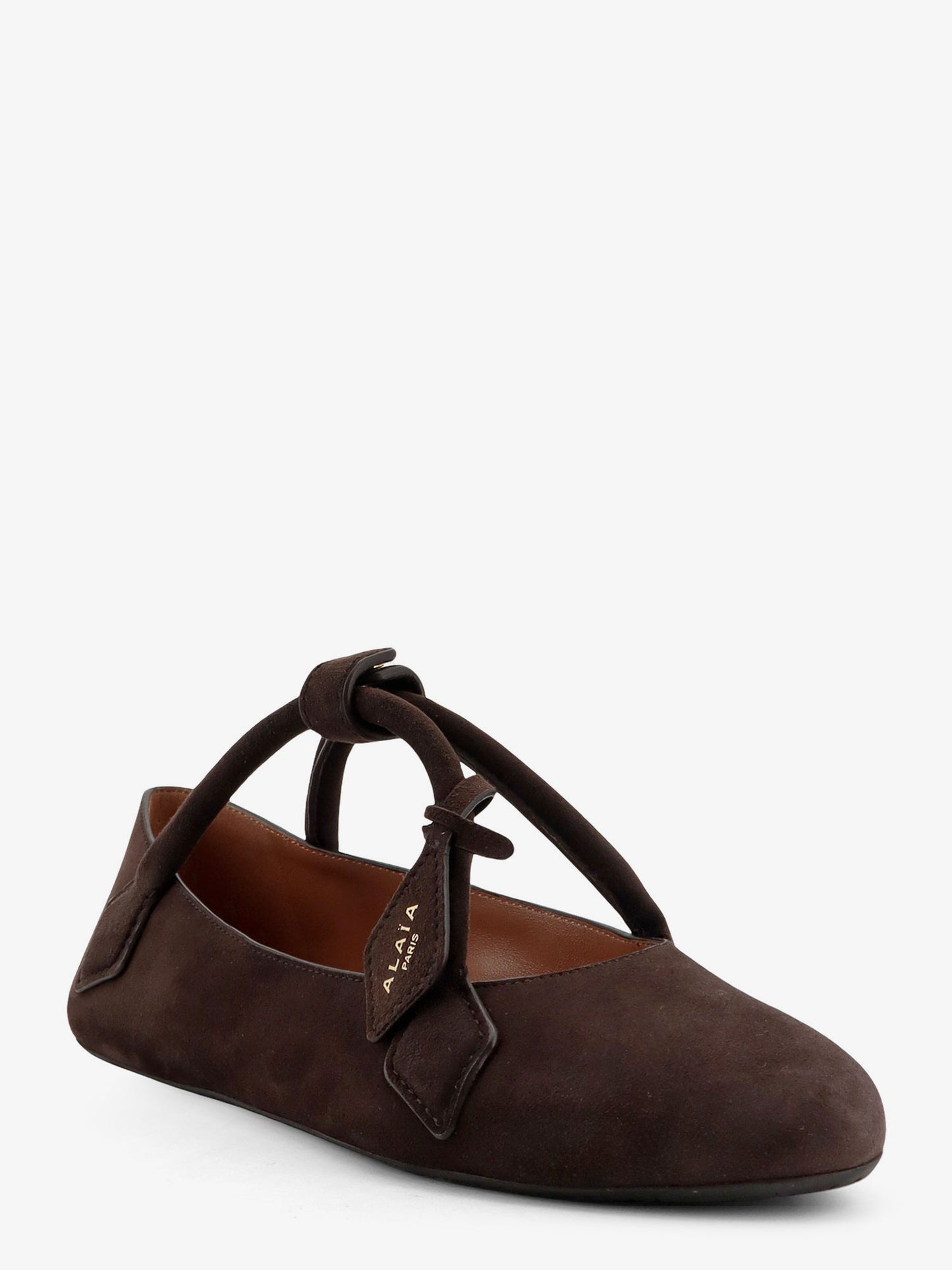 Le Teckel Suede Ballet Flats