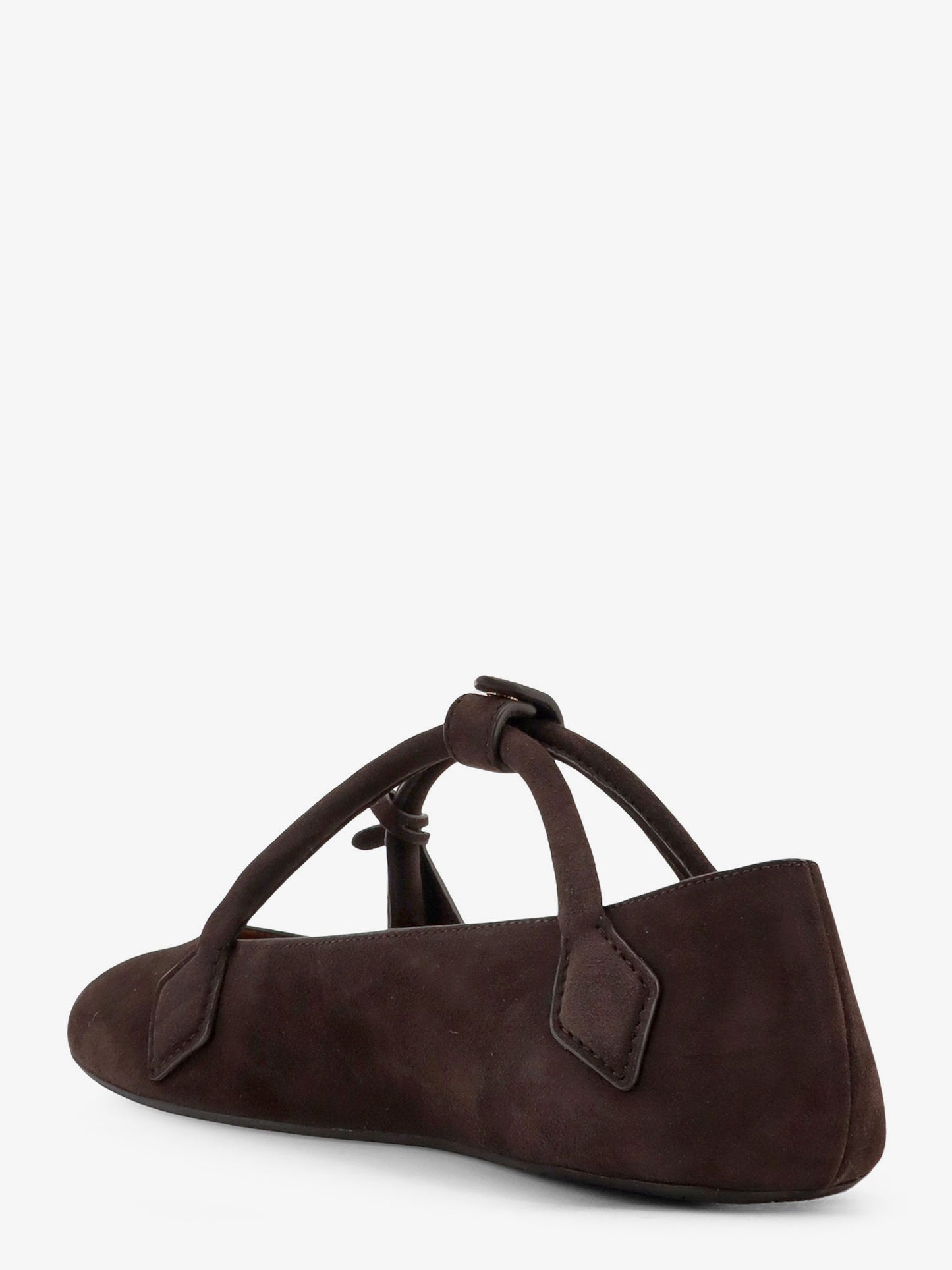 Le Teckel Suede Ballet Flats