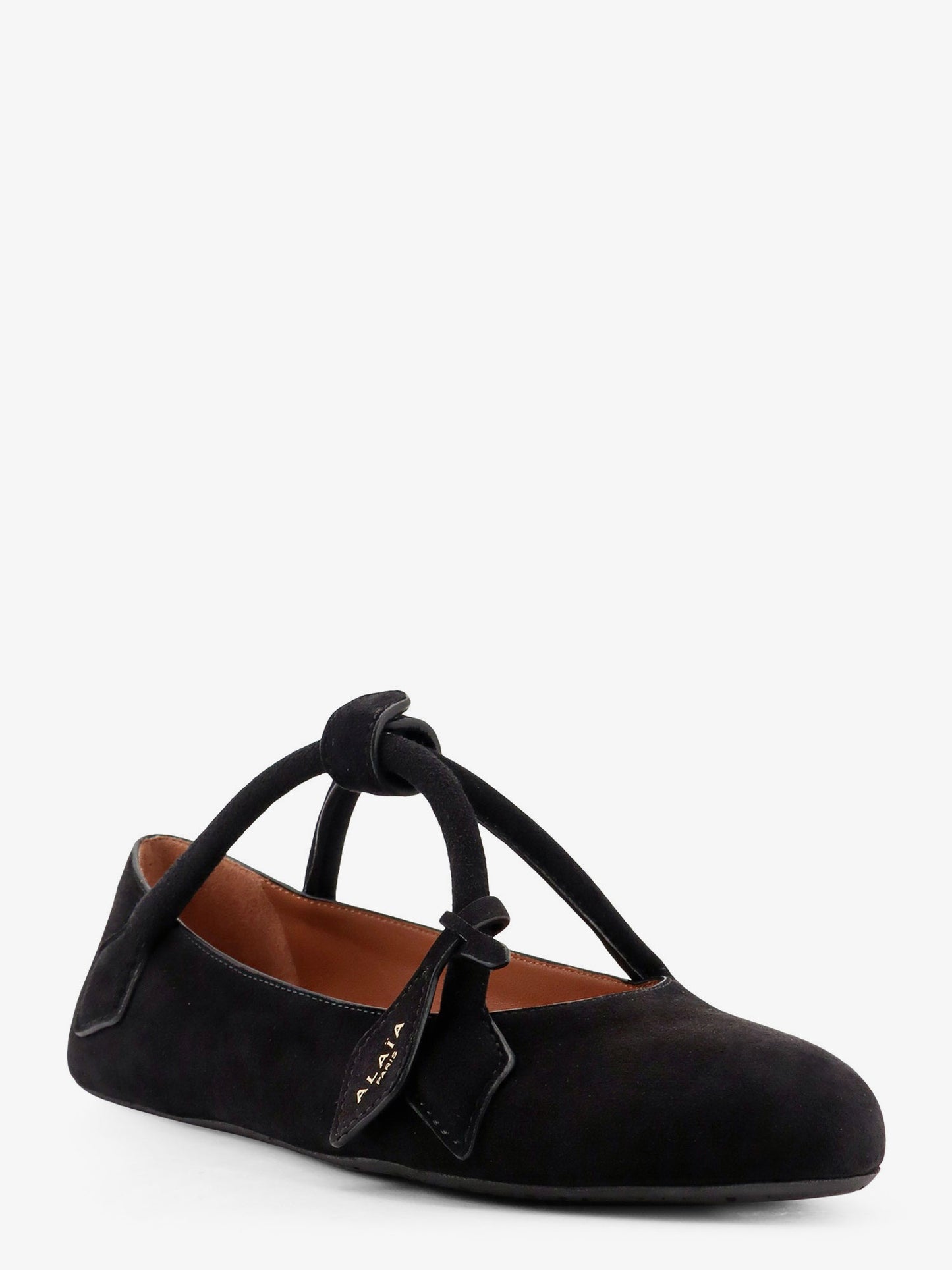 Le Teckel Suede Ballet Flats