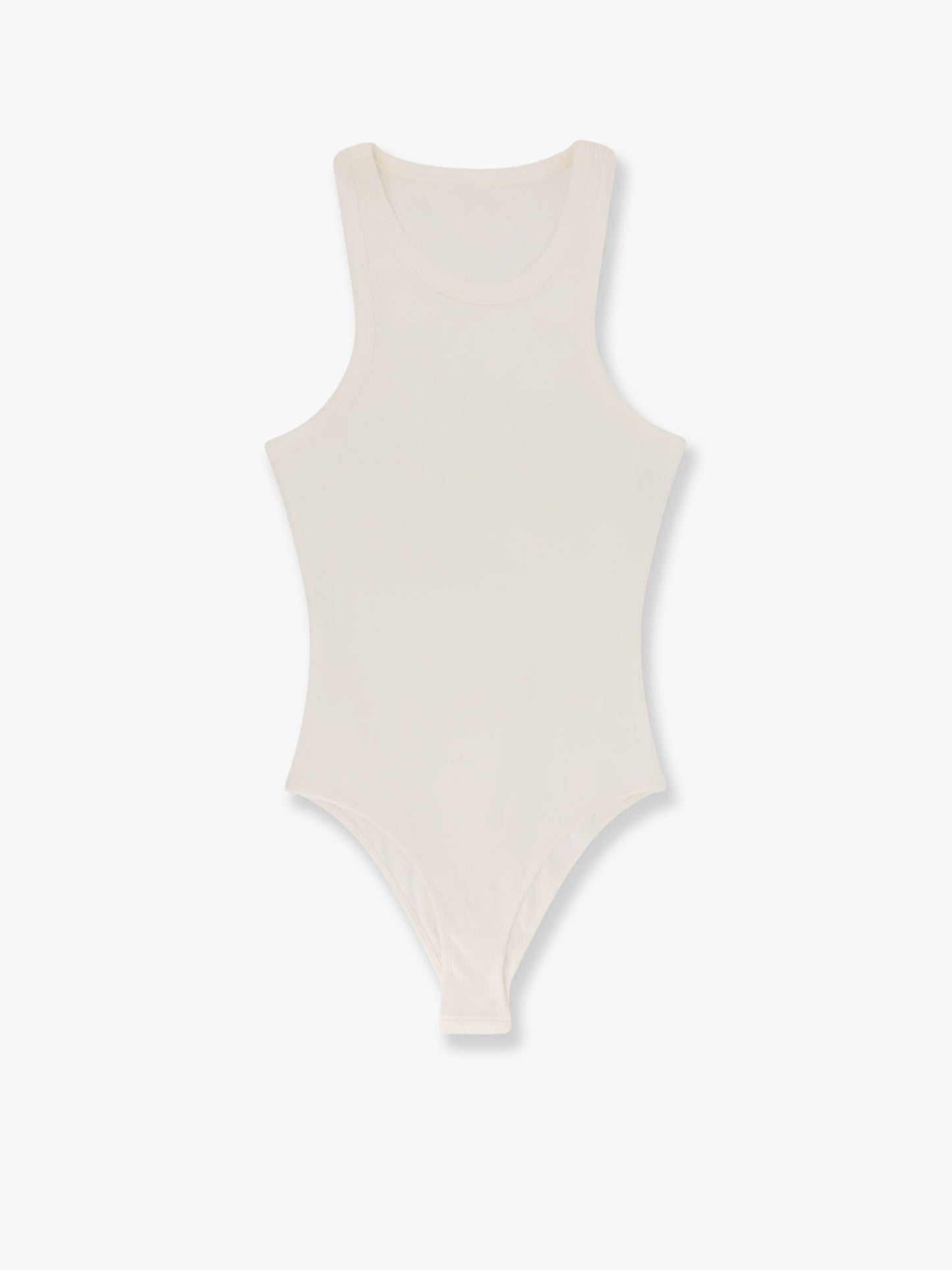 Halter cotton and viscose bodysuit