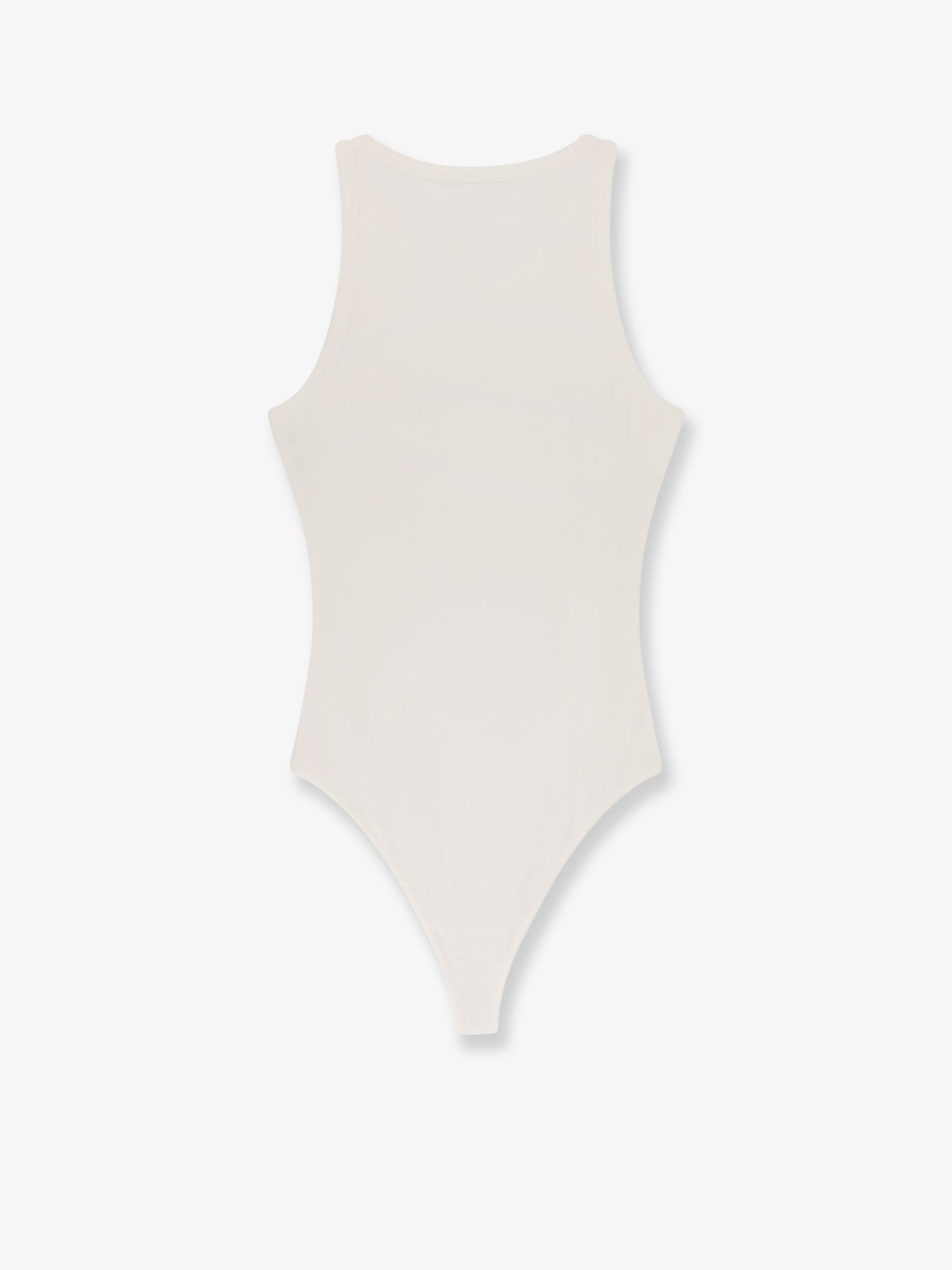 Halter cotton and viscose bodysuit