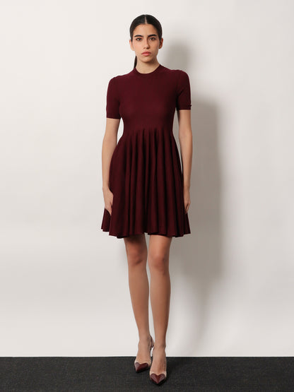 Skater virgin wool dress thumbnail