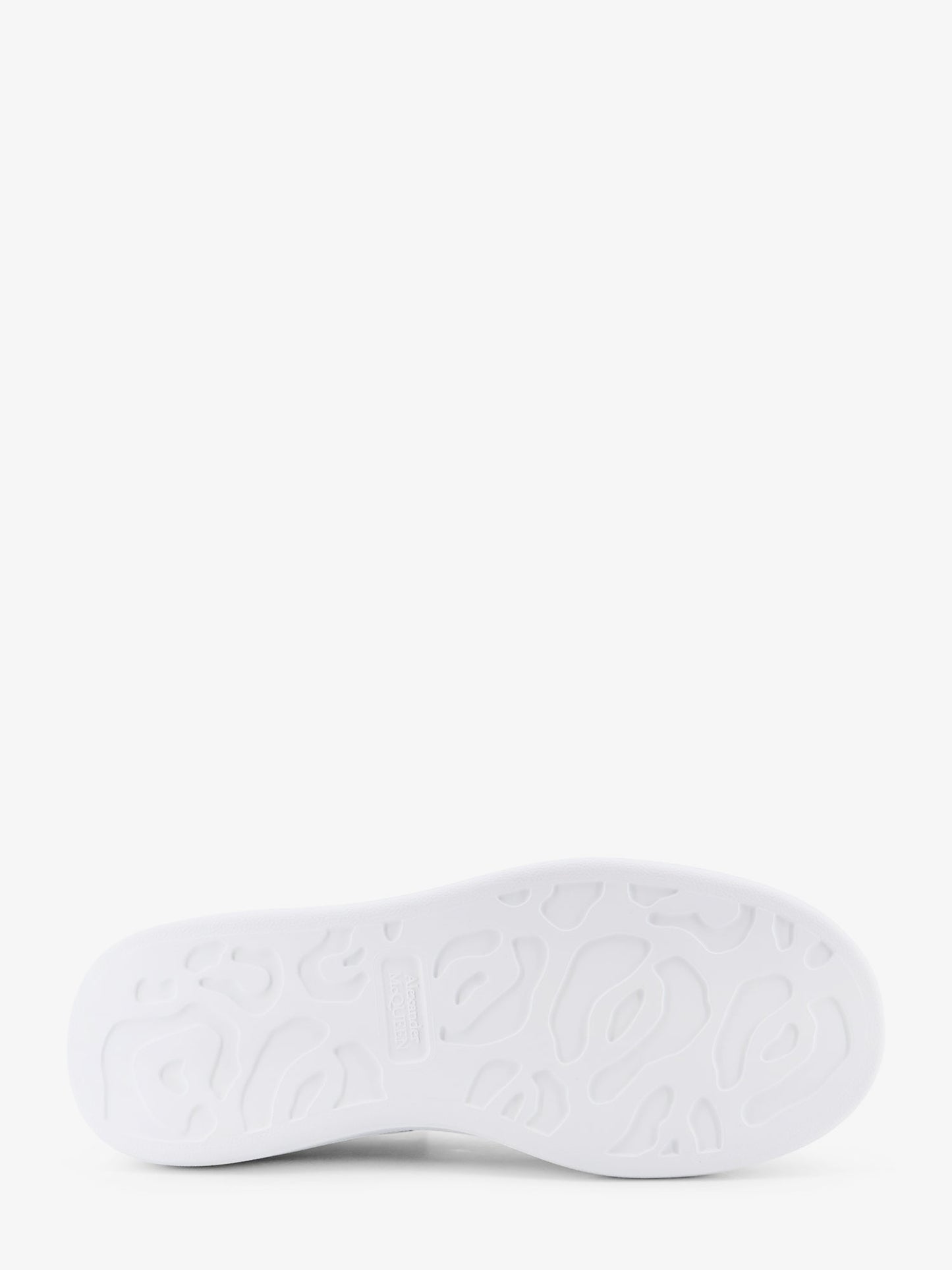 Oversize leather low-top sneakers