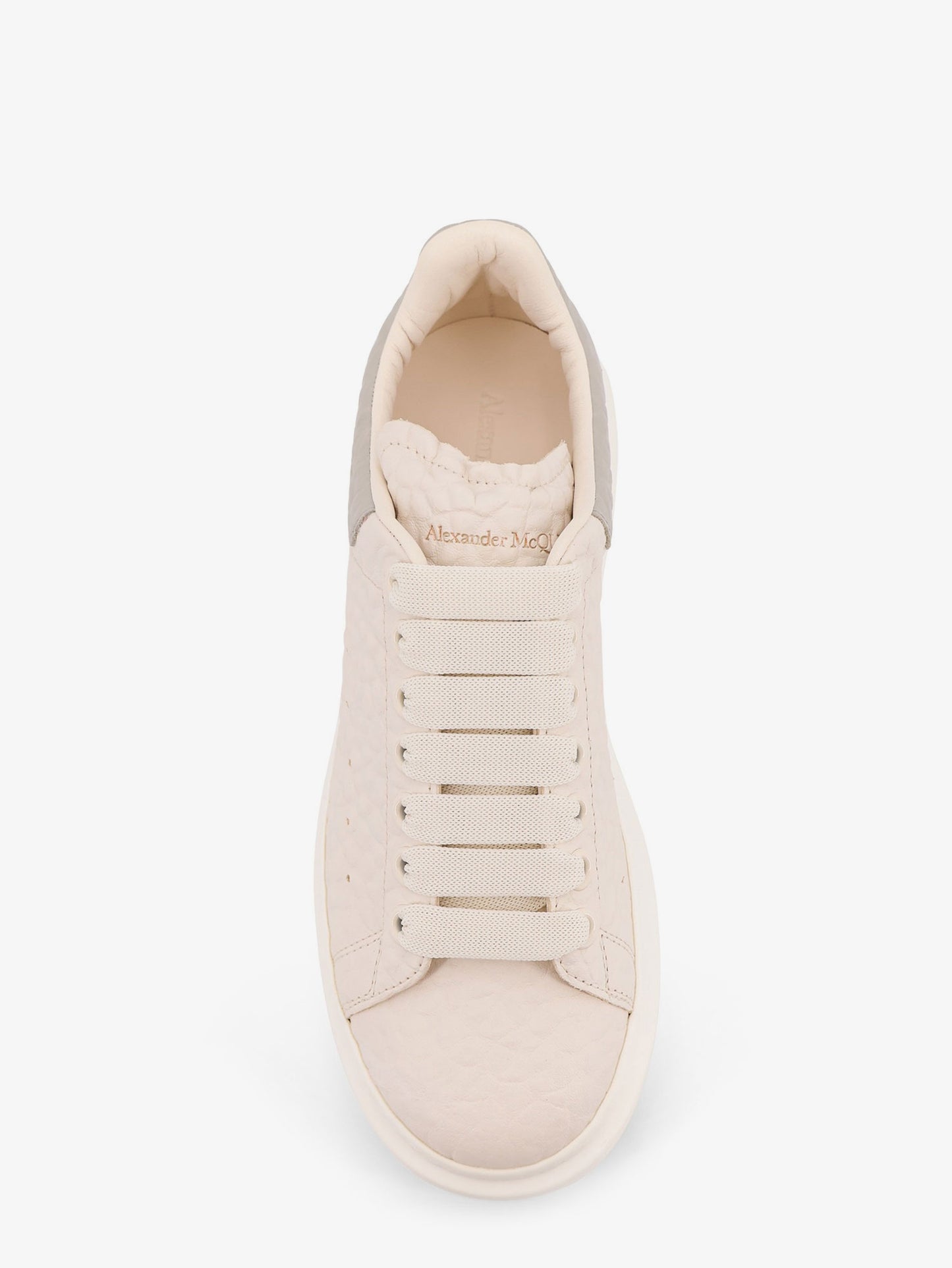 Oversize leather sneakers