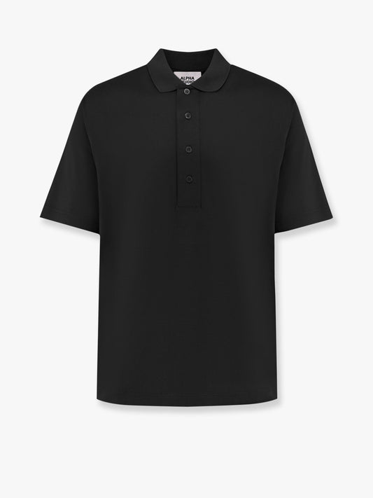 Cotton jersey polo shirt