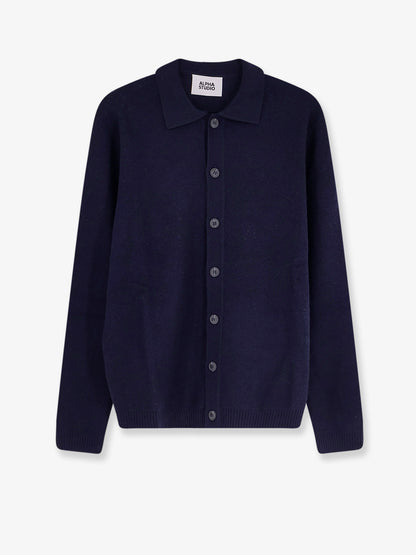 Cardigan in lana e cashmere thumbnail