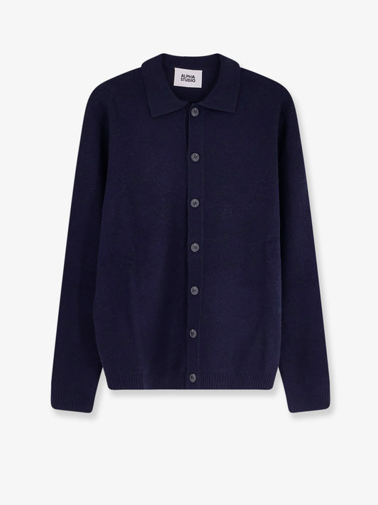 Cardigan in lana e cashmere