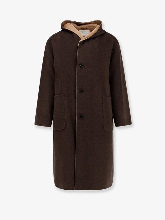 Wool and cashmere coat