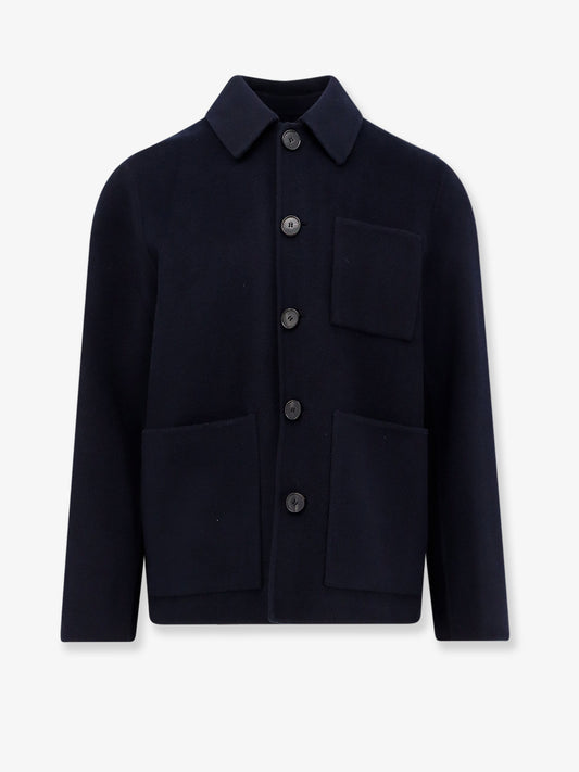 Wool and cashmere coat