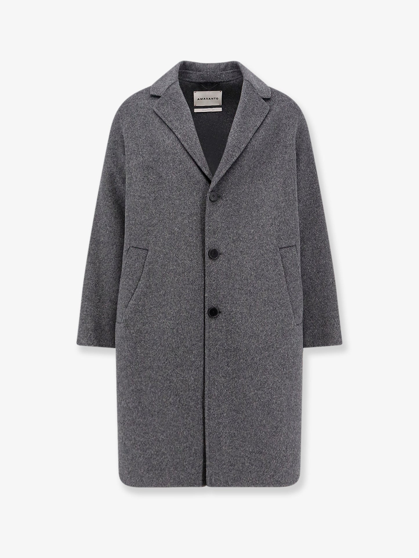 Outdoor wool coat