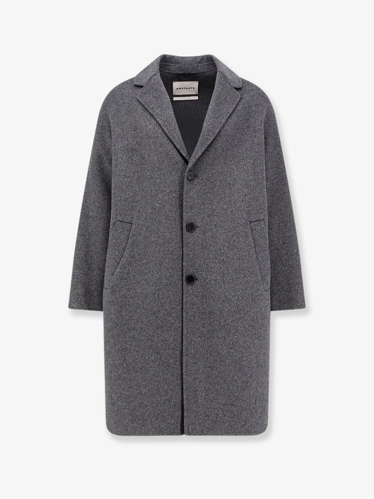 Outdoor wool coat