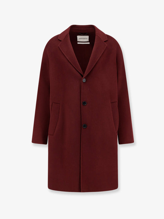 Outdoor wool coat