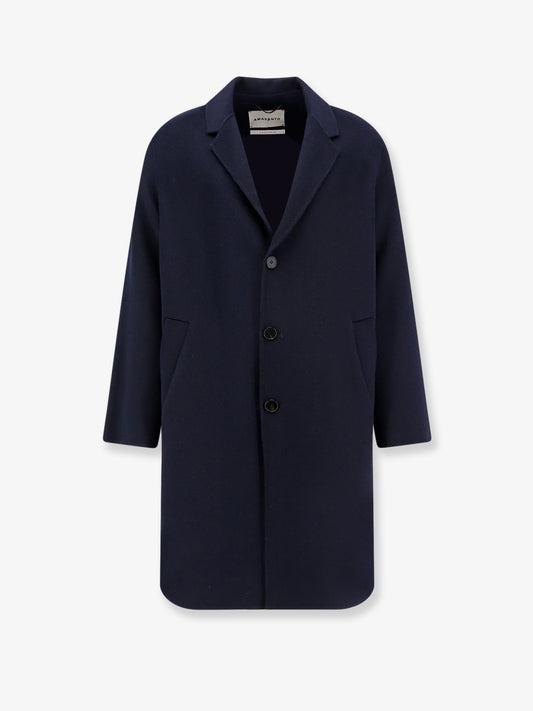 Outdoor wool coat