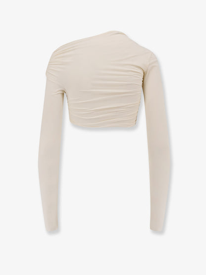 Gabi stretch fabric top thumbnail