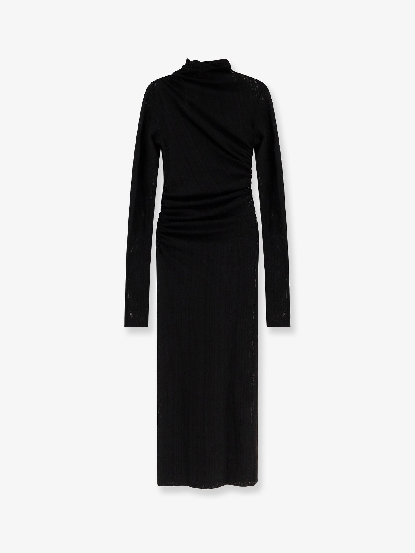 Olga viscose blend mesh dress