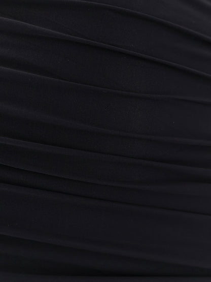 Pat mini dress with drapery thumbnail