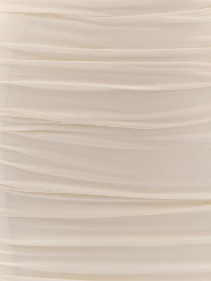 Pat stretch fabric mini dress thumbnail