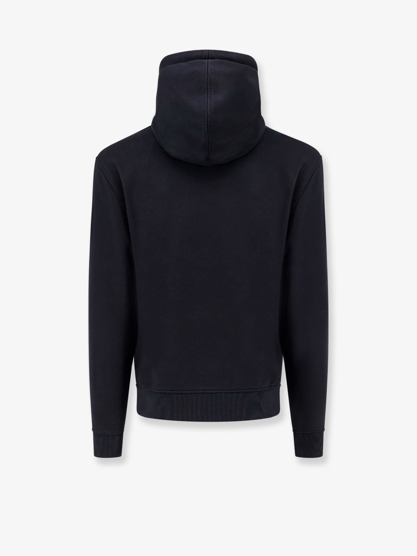 Cotton sweatshirt with iconic embroidery