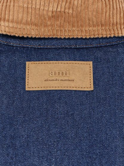 Padded denim jacket thumbnail