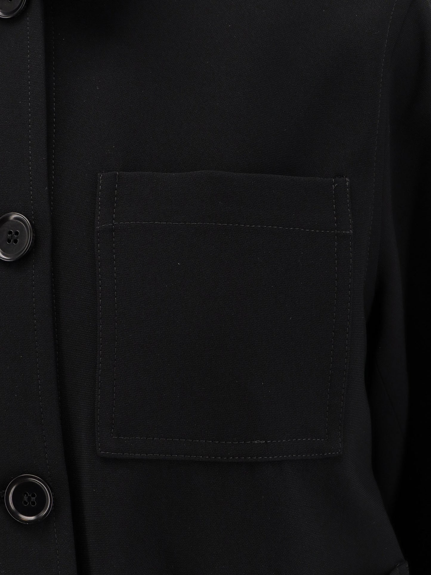 Technical fabric blazer