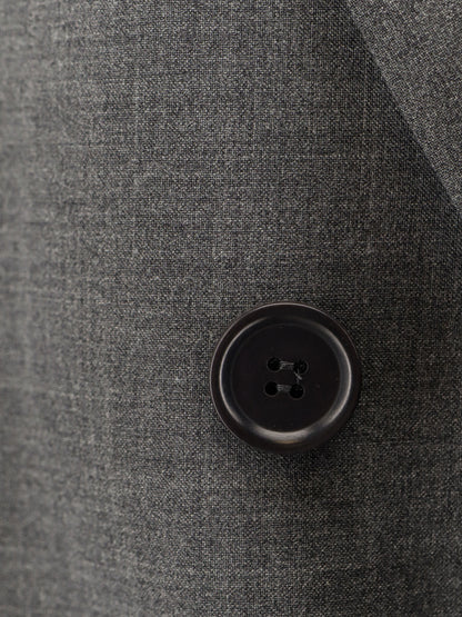 Blazer doppiopetto in misto lana thumbnail