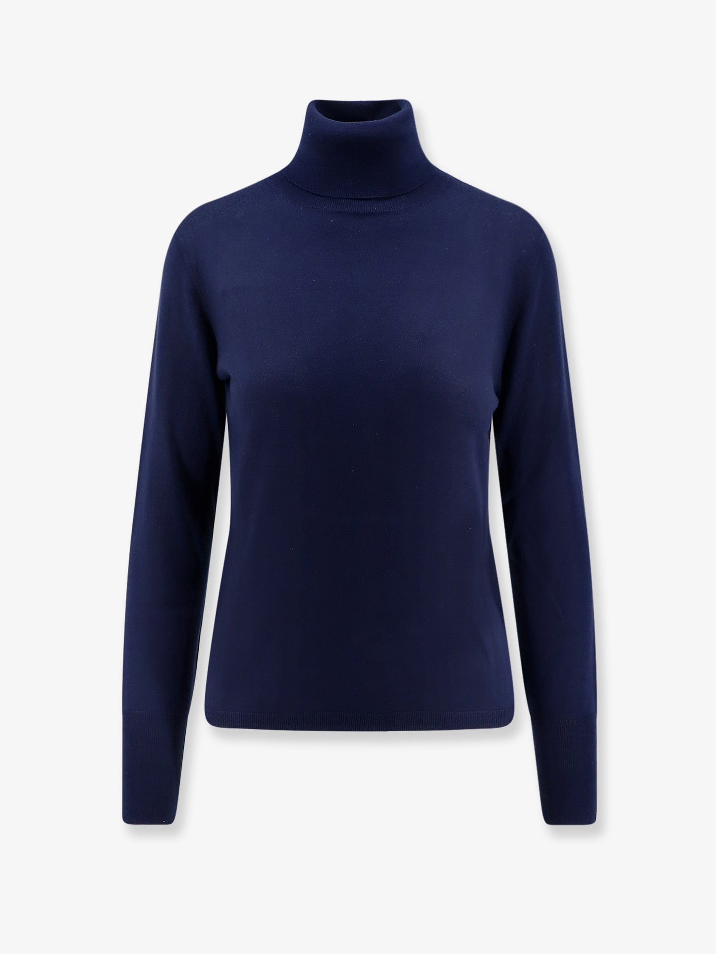 Virgin wool turtleneck sweater
