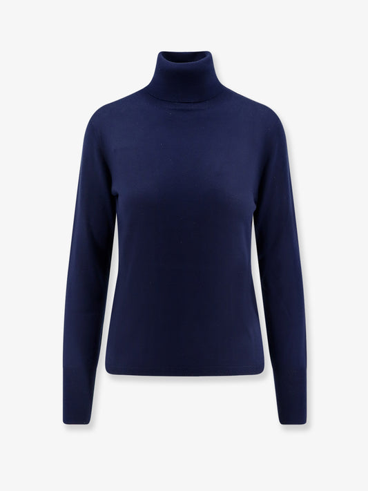 Virgin wool turtleneck sweater