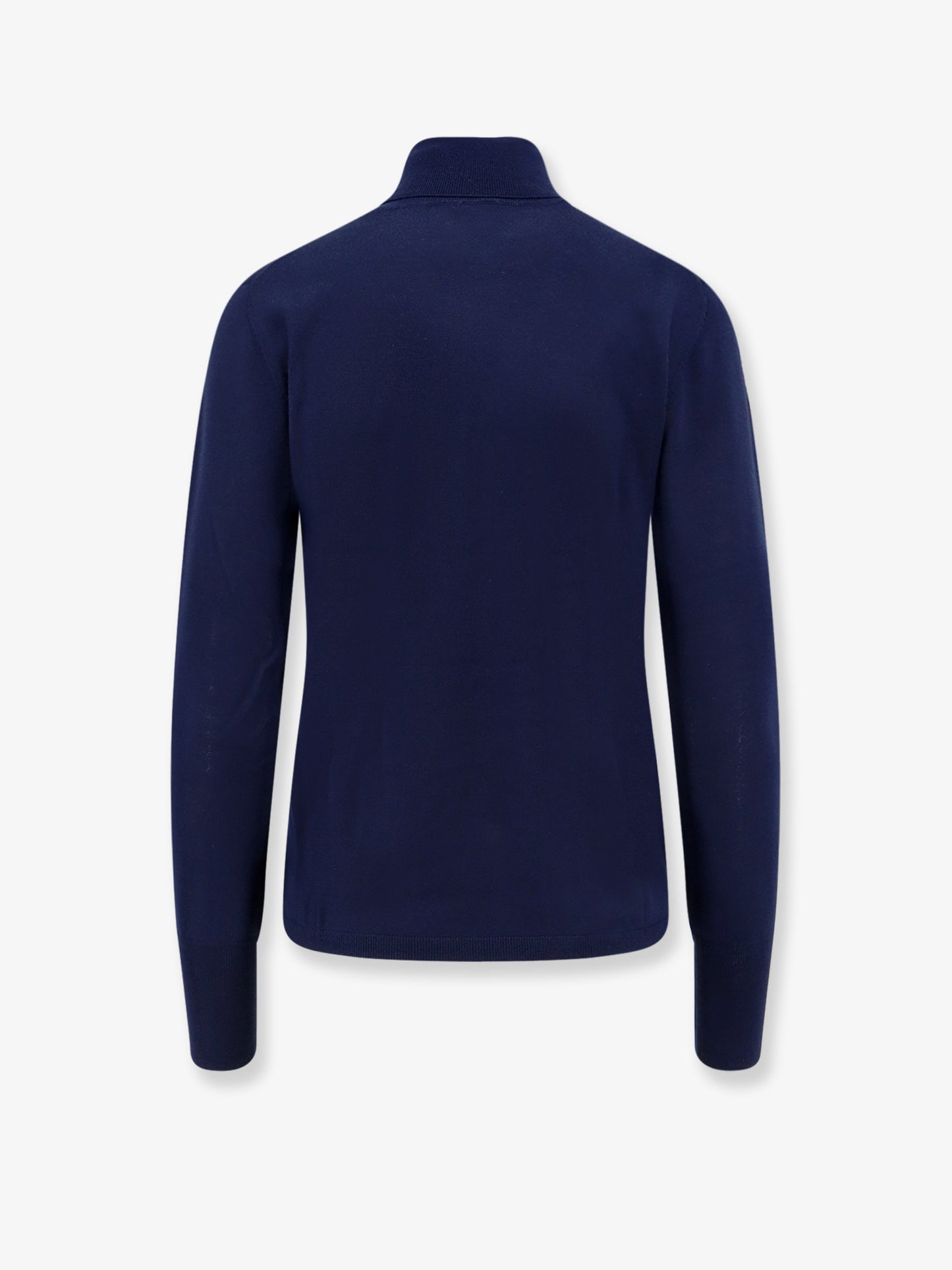 Virgin wool turtleneck sweater