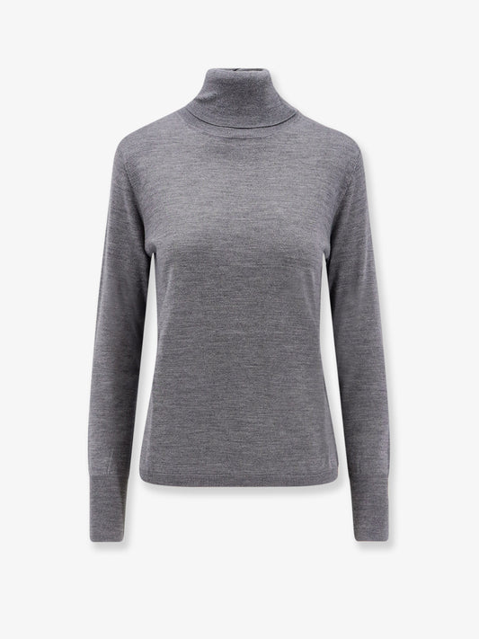 Virgin wool turtlenck sweater