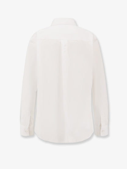 Cotton shirt with ruffles thumbnail