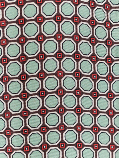 Silk shirt with micro-pattern thumbnail