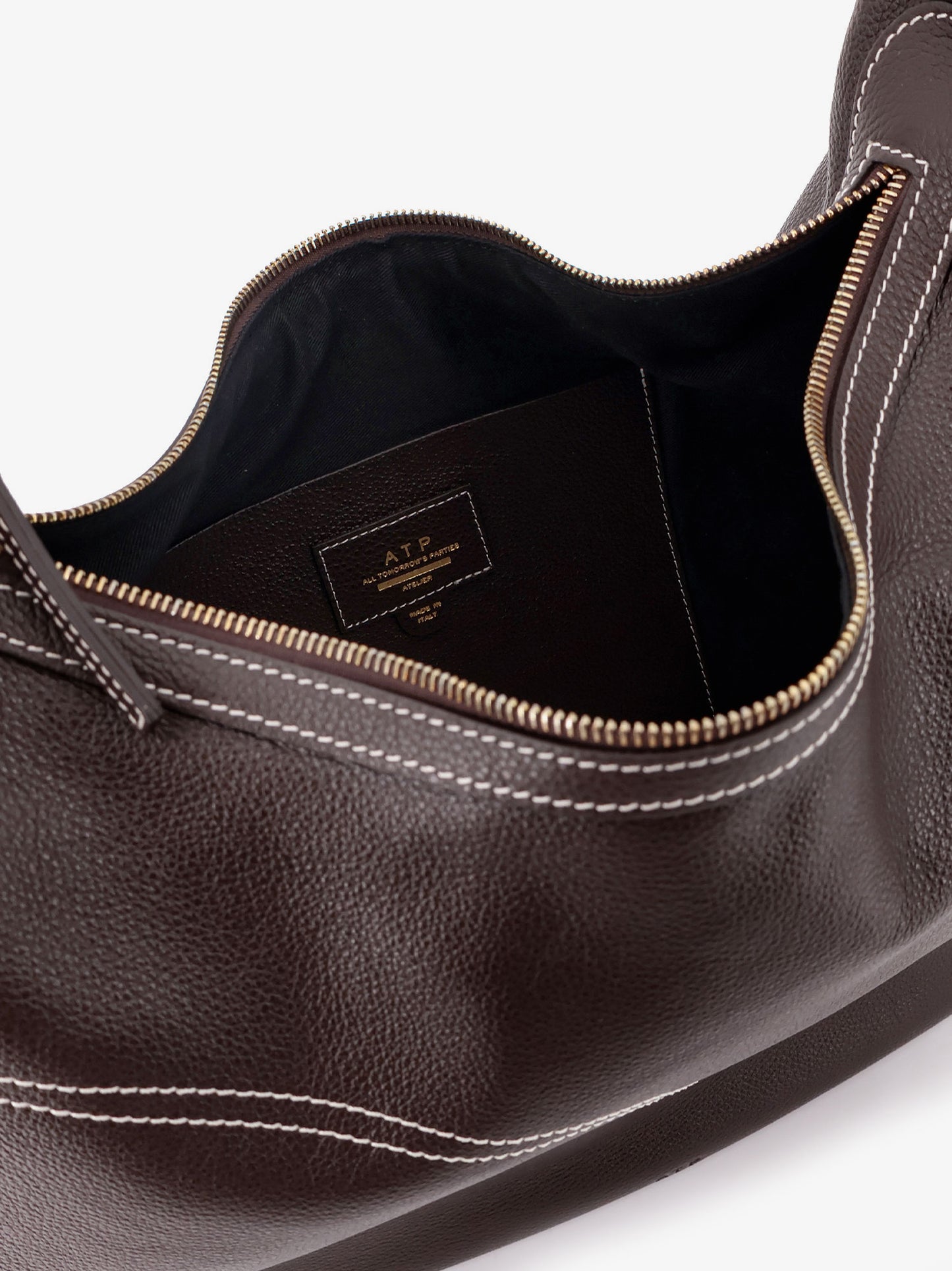 Potenza leather shoulder bag
