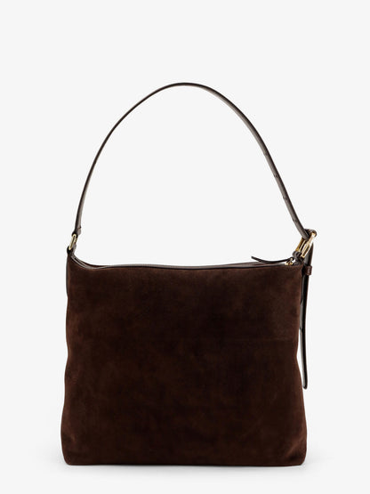 Bassano suede shoulder bag thumbnail