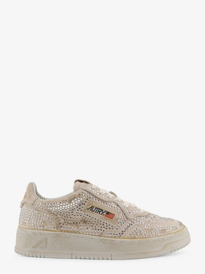 Sneakers Medalist Low in suede con strass thumbnail