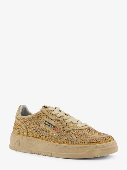 Sneakers Medalist Low in suede con strass thumbnail