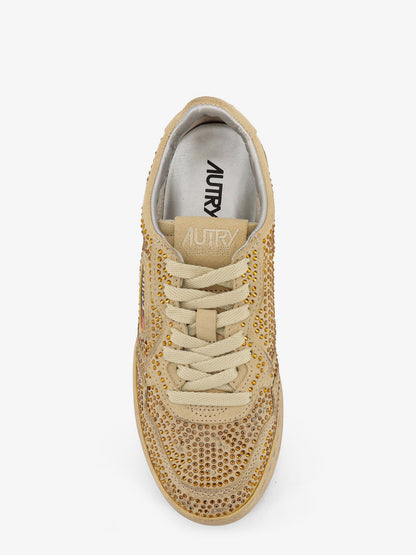 Sneakers Medalist Low in suede con strass thumbnail
