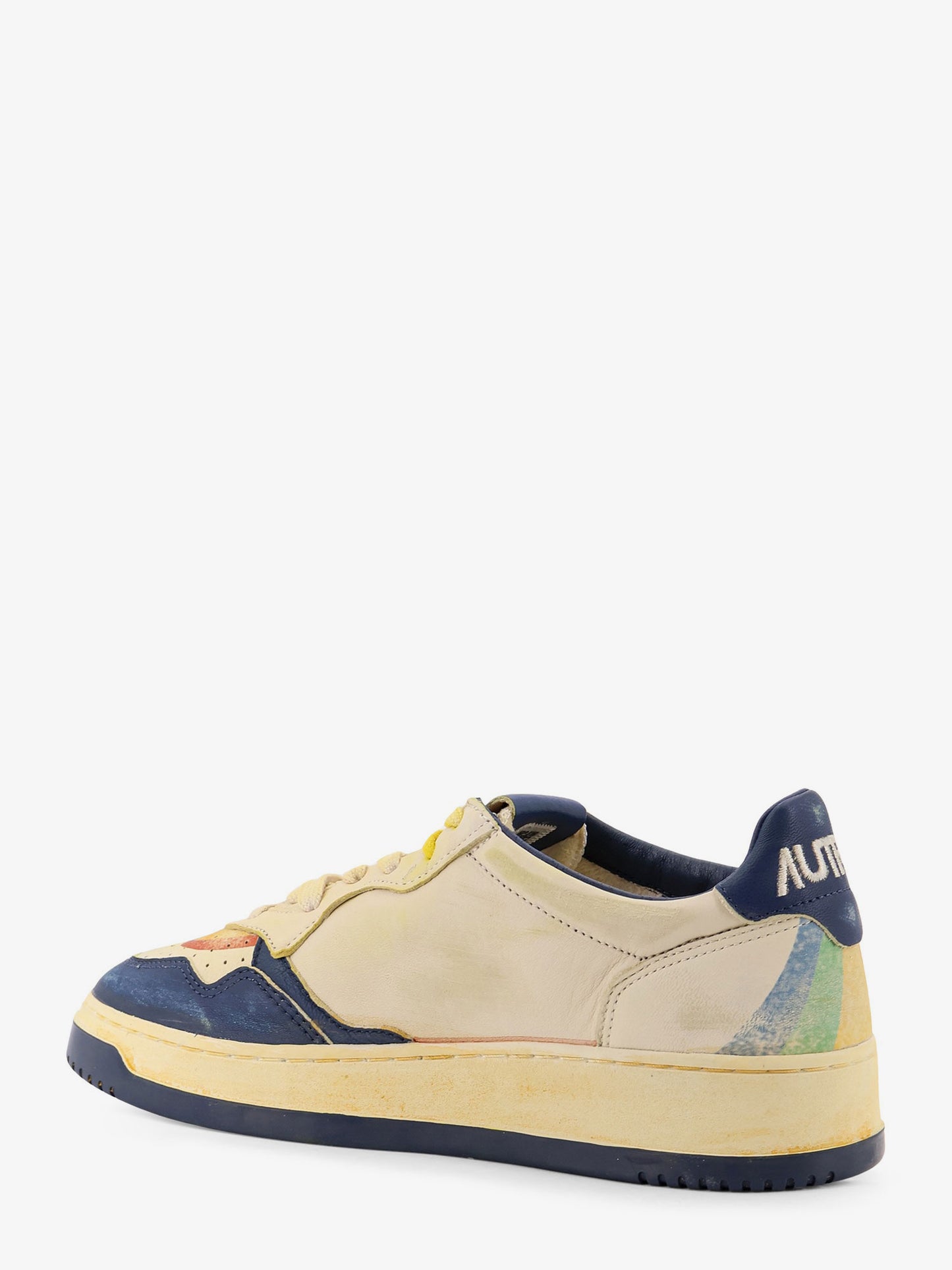 Super Vintage leather low-top sneakers