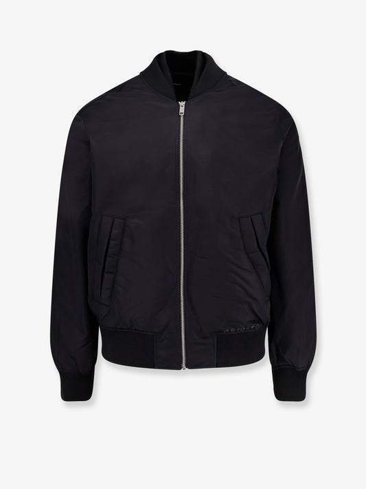 Nylon bomber jacket