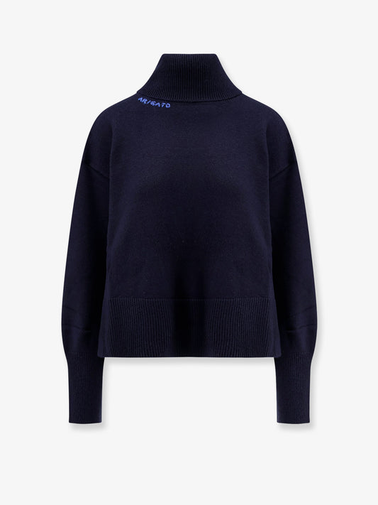 Wool blend turtleneck sweater