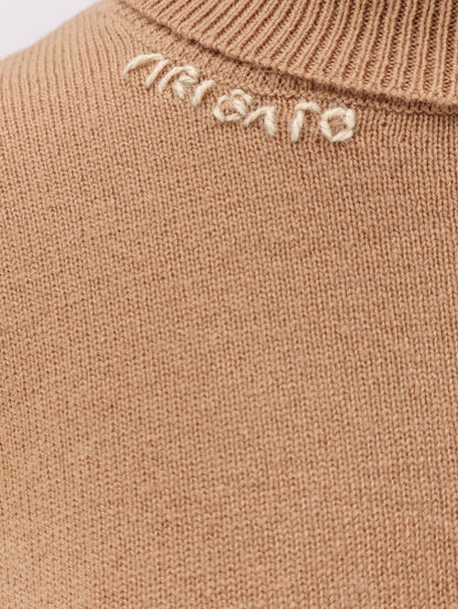 Wool blend turtleneck sweater thumbnail