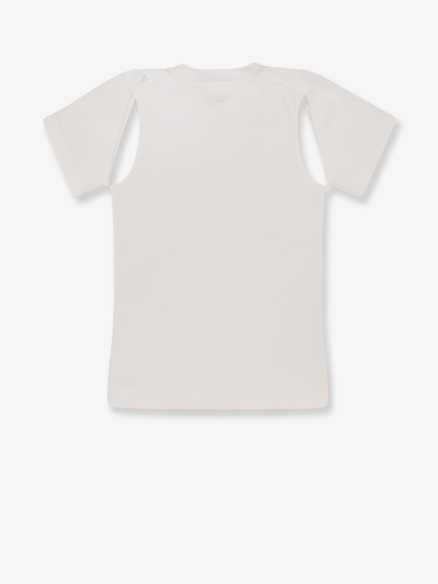 Cotton -shirt with cut out details