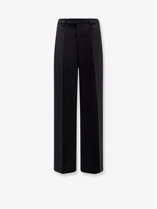 Wool blend trousers
