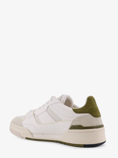 Caly low-top leather and suede sneakers thumbnail
