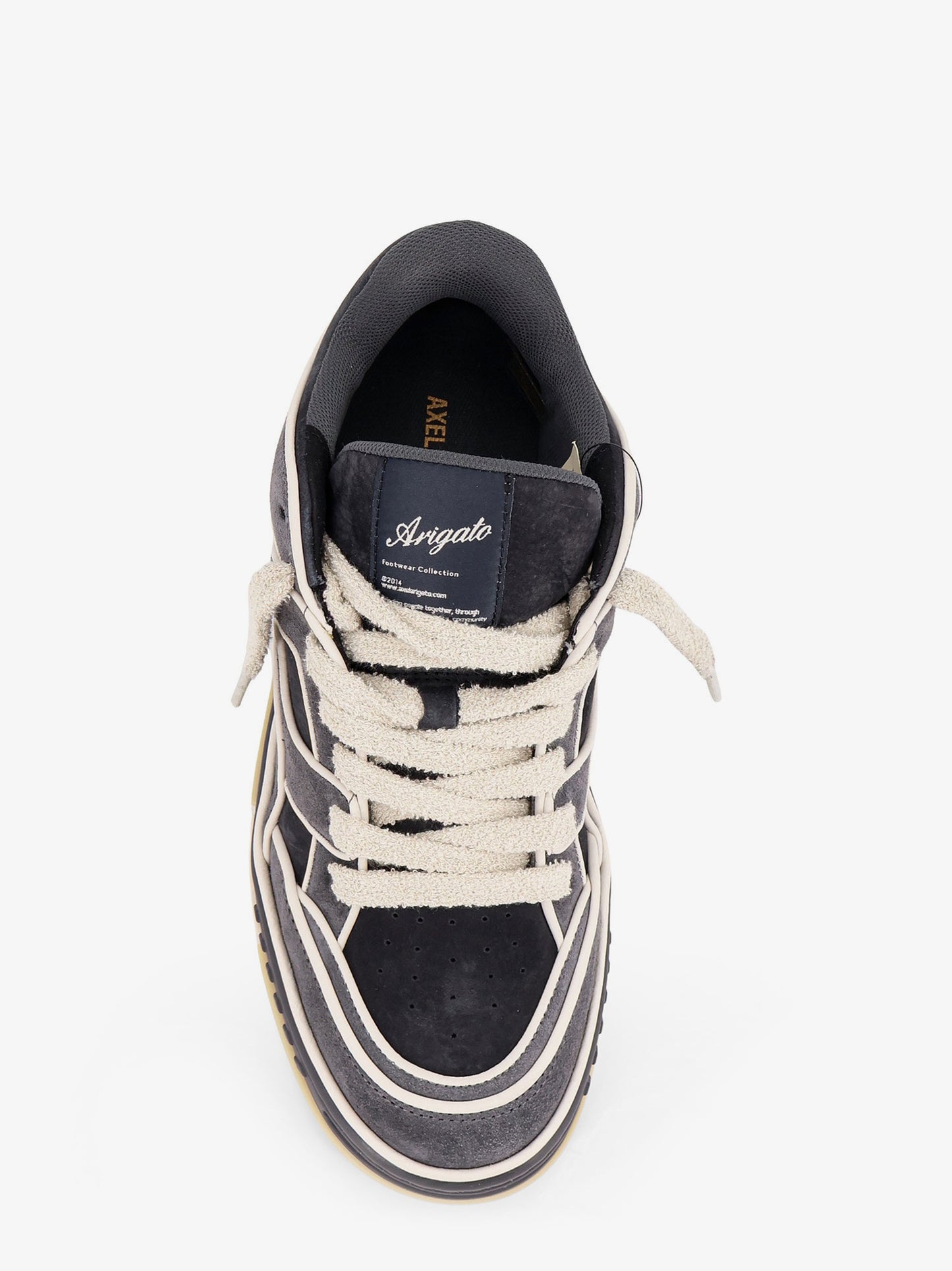 Area Lo low-top suede sneakers